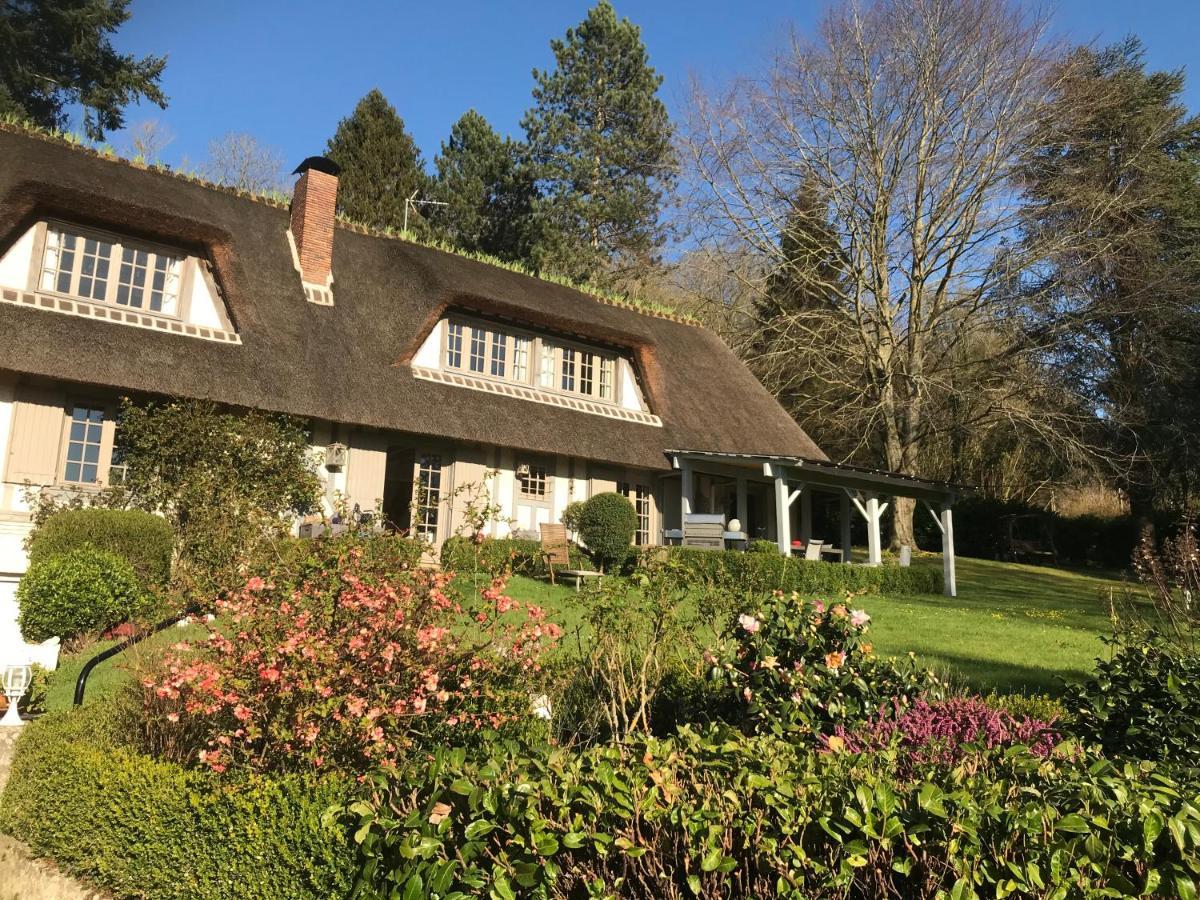 Bed and Breakfast Les Chaumieres Du Pays D'Auge Le Breuil-en-Auge Exterior foto