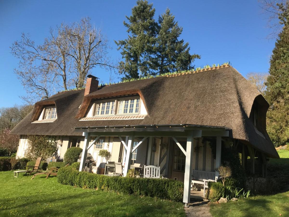 Bed and Breakfast Les Chaumieres Du Pays D'Auge Le Breuil-en-Auge Exterior foto