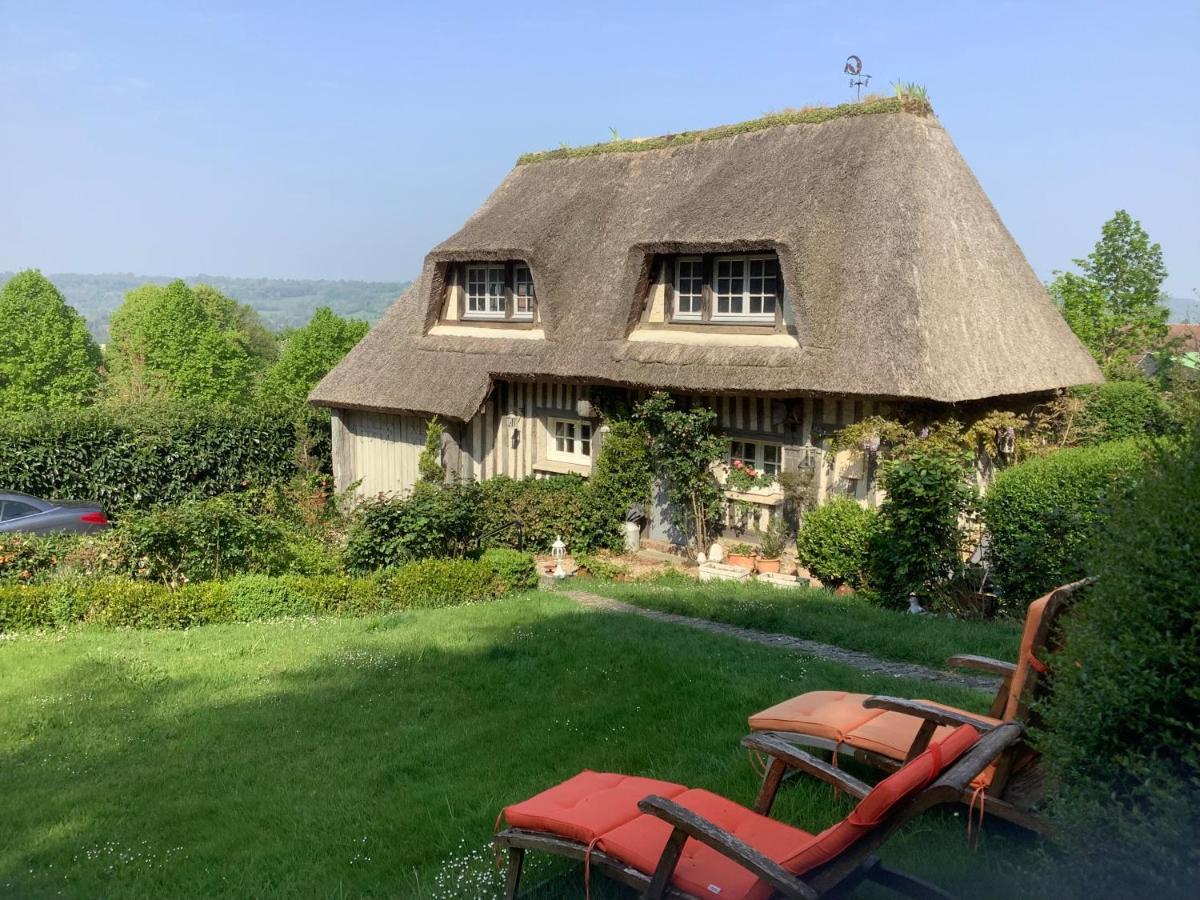 Bed and Breakfast Les Chaumieres Du Pays D'Auge Le Breuil-en-Auge Exterior foto