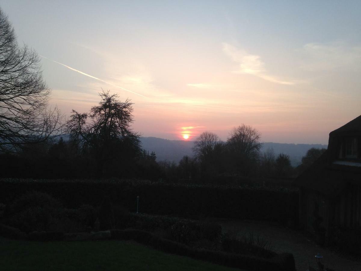 Bed and Breakfast Les Chaumieres Du Pays D'Auge Le Breuil-en-Auge Exterior foto